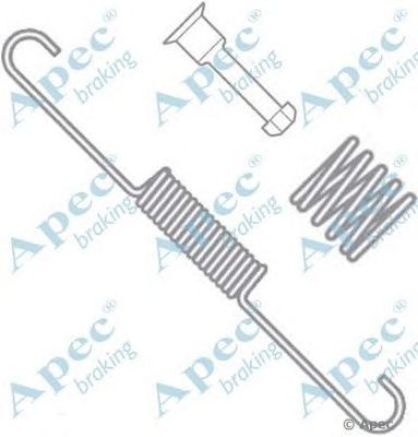 APEC BRAKING kit2015 -  Комплектующие, тормозная колодка